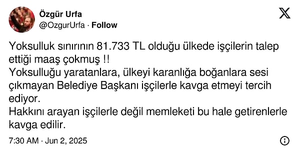"Memleketi bu hale getirenlerle kavga edilir."