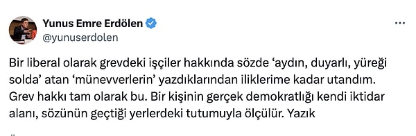 "Grev hakkı tam olarak bu."