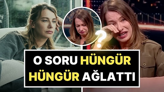 Konusu Açılınca Boğazı Düğümlenen Tuba Ünsal, Babası Hakkındaki Soru Karşısında Gözyaşlarına Boğuldu!