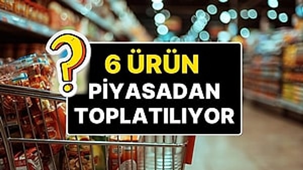 Ticaret Bakanlığı, sağlık açısından tehlike oluşturan bazı ürünleri "Güvensiz Ürün Bilgi Sistemi" aracılığıyla kamuoyuyla paylaştı.