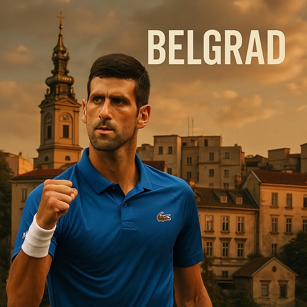 🇷🇸 3. Belgrad – Novak Djokovic