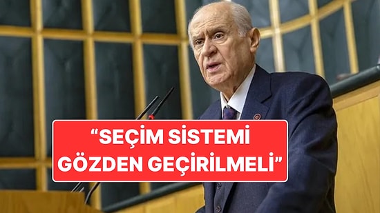 Devlet Bahçeli’den Yeni Anayasa Çağrısı: “Siyasi Partiler ve Seçim Sistemi Gözden Geçirilmeli”