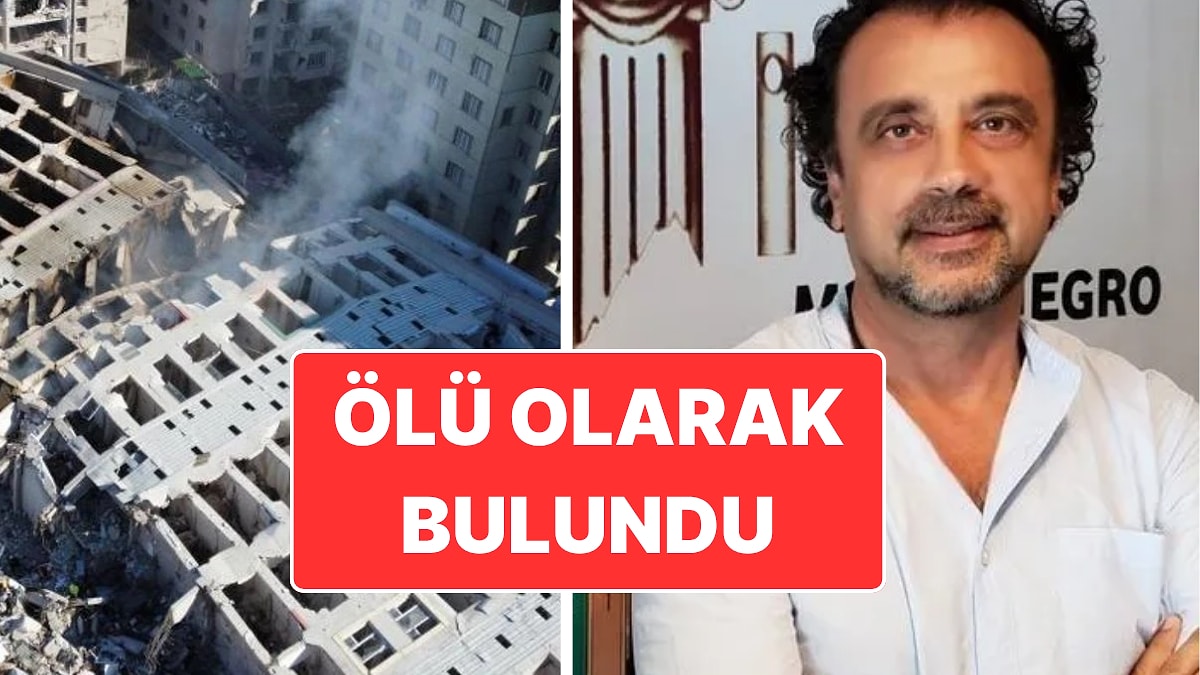 Depremde 269 Kişiye Mezar Olan Rönesans Rezidans: Firari Müteahhit Hüseyin Yalçın Coşkun Ölü Olarak Bulundu