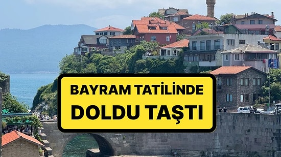 Tatilciler Akın Etti: Nüfusu 6 Bin, Bayramda 60 Bine Ulaştı