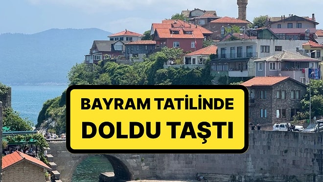 Tatilciler Akın Etti: Nüfusu 6 Bin, Bayramda 60 Bine Ulaştı