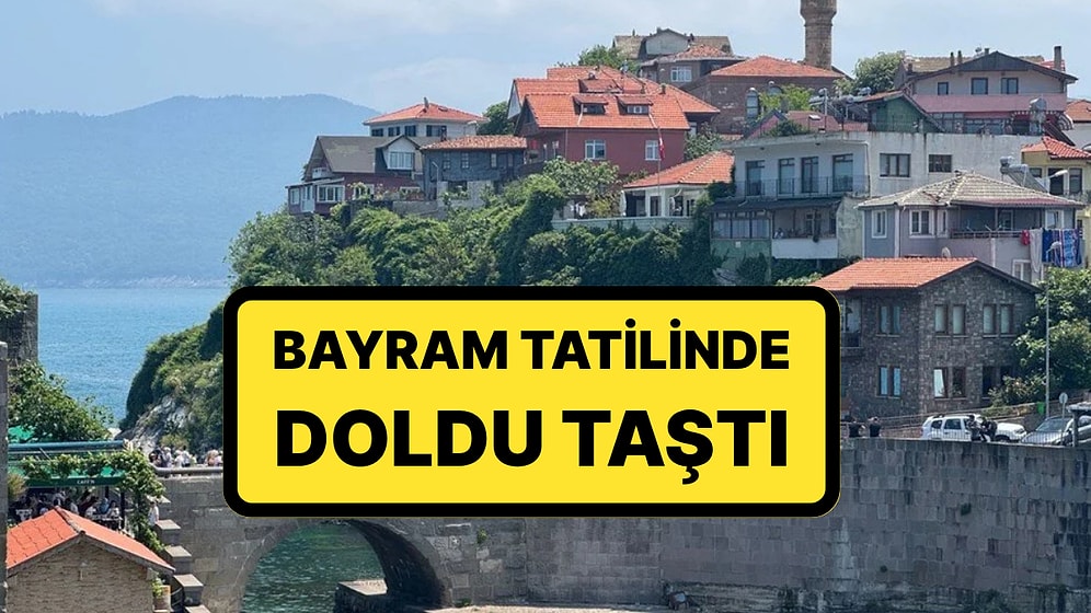 Tatilciler Akın Etti: Nüfusu 6 Bin, Bayramda 60 Bine Ulaştı