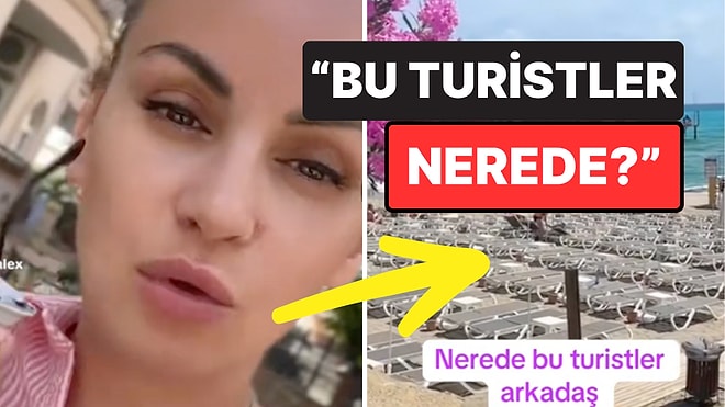 Kimse Yok: Enflasyon Yüzünden Tatil Beldelerinin Boş Olduğunu Gören Turistler Şaşkınlığını Gizleyemedi