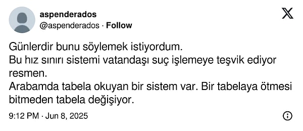 Tabela sistemini yanlış bulan da... Görseli