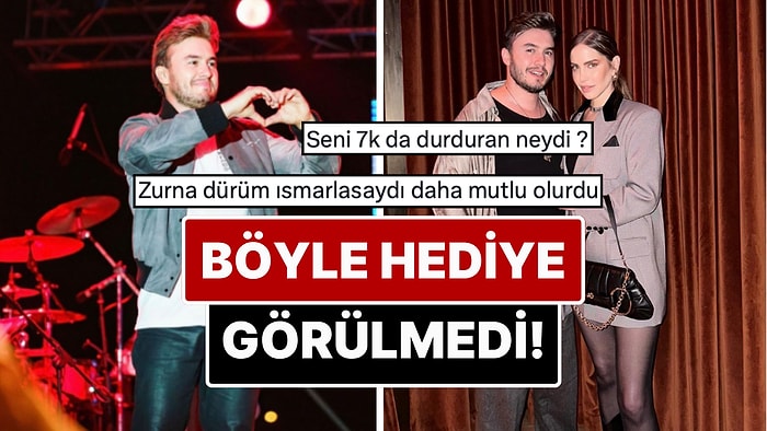 "Hediye mi Hakaret mi Belli Değil" Selin İmer'in Eşi Mustafa Ceceli'ye 43. Yaş Doğum Günü Hediyesi Tepki Çekti