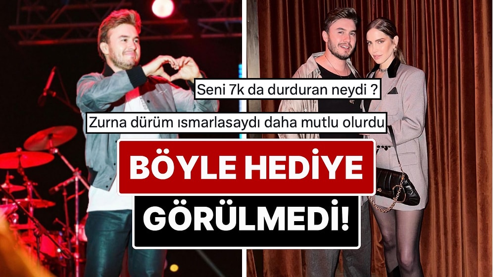 "Hediye mi Hakaret mi Belli Değil" Selin İmer'in Eşi Mustafa Ceceli'ye 43. Yaş Doğum Günü Hediyesi Tepki Çekti
