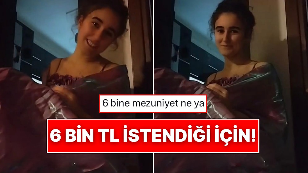 6 Bin TL İstendiği İçin Mezuniyetine Katılamayan Lise Öğrencisi Burukluğunu Dile Getirdi