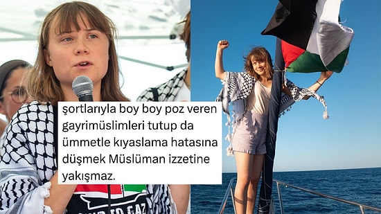 Madleen Gemisine Binen Greta Thunberg İçin "Şortuyla Poz Veren" Diyen Akademisyene Tepki Yağdı