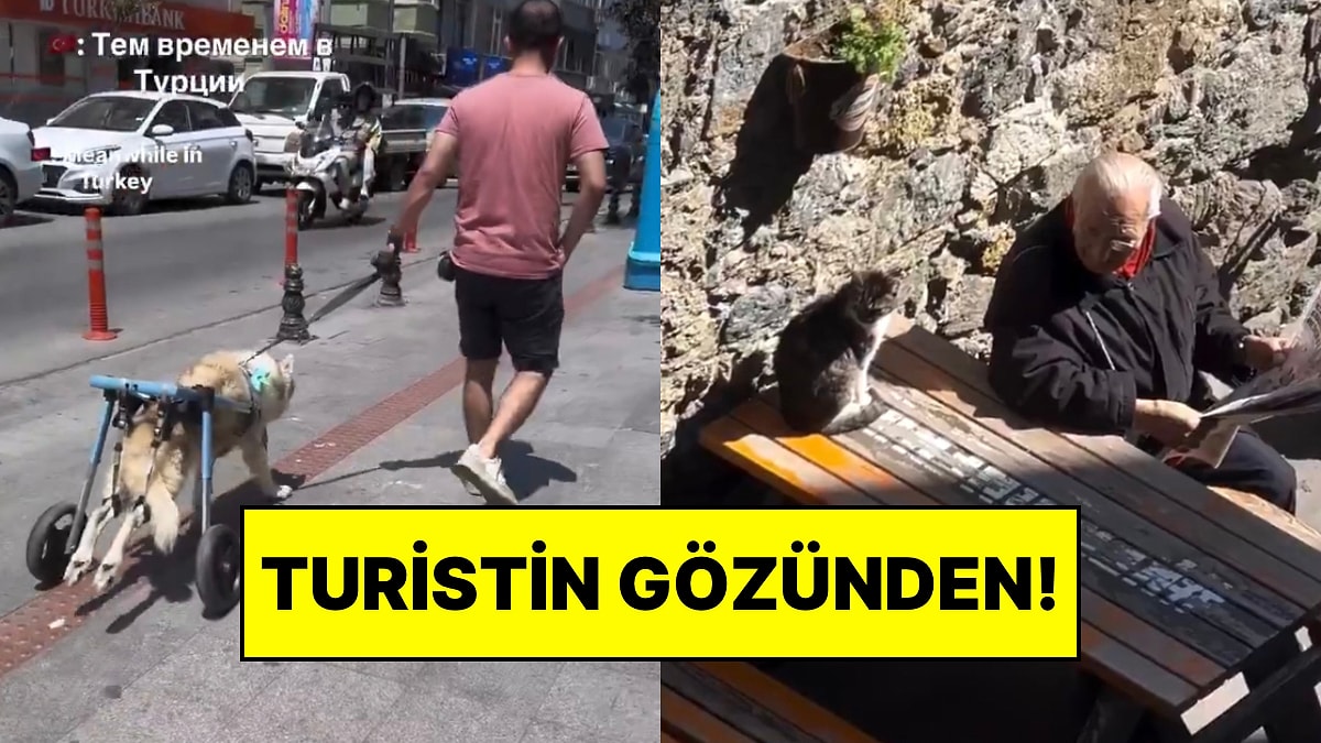 “Türkiye Tehlikeli” Diye Uyarılan Turist, Çektiği Görüntülerle İyi Yanları Ön Plana Çıkarmak İstedi