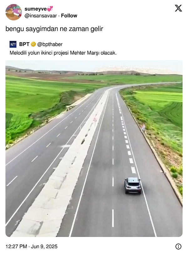 Popun marşıdır...