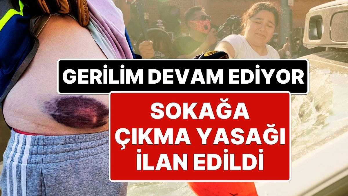 ABD’de Olaylar Bitmiyor: Gösteriler Devam Ediyor, Los Angeles&apos;ta Sokağa Çıkma Yasağı İlan Edildi
