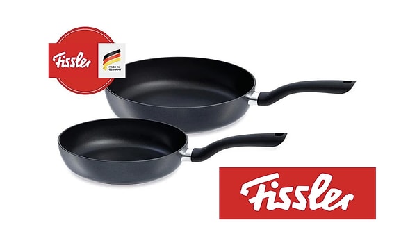 10. Hepsiburada’da İndirimde: Fissler Cenit 2’li Tava Seti (24 cm + 28 cm) – Mutfakta Pratiklik ve Kalite!