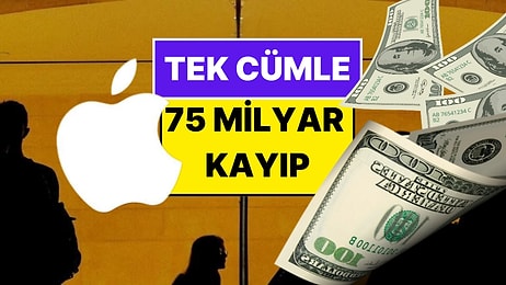 Apple Hisselerinde Ani Düşüş! Apple'a 75 Milyar Dolar Kaybettiren Tek Cümle Neydi?