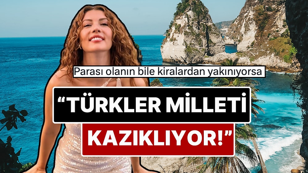 Bali'deki Şişirilen Kira Miktarlarına İsyan Eden Burcu Özberk İki Arada Bir Derede Akrabasına da Laf Soktu!