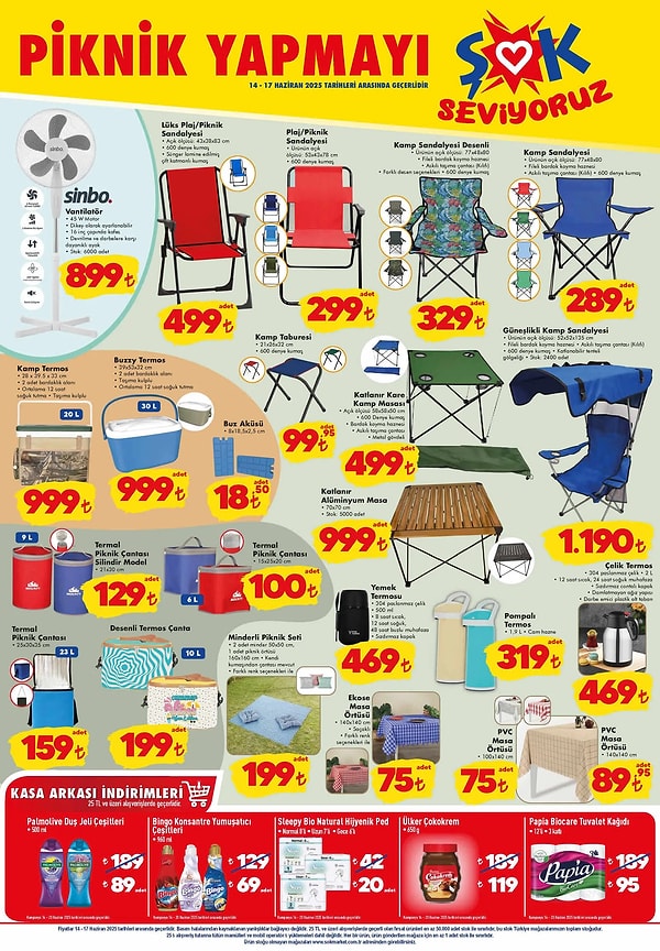 Sinbo Vantilatör 899 TL Görseli