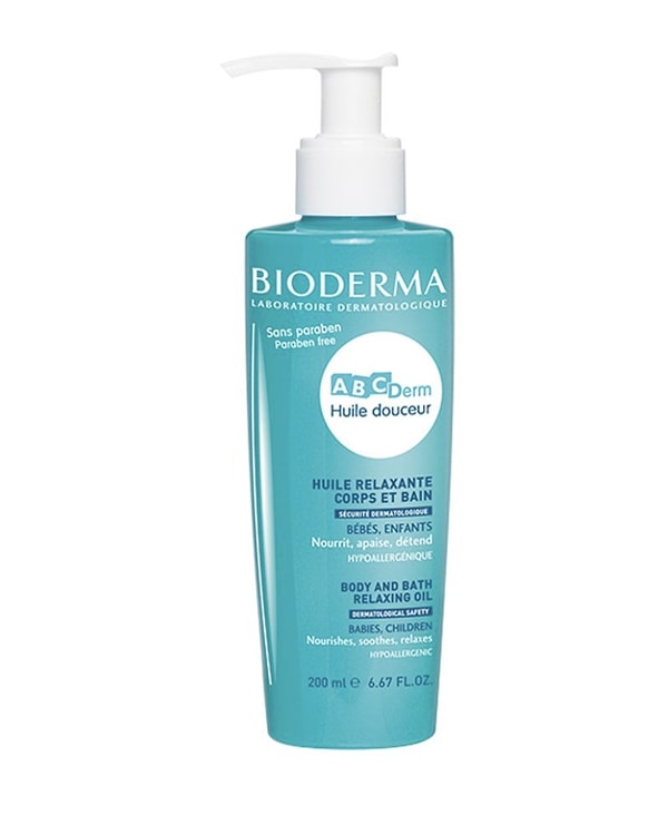 4. Bioderma ABCDerm Bebek ve Çocuklar için Masaj Yağı