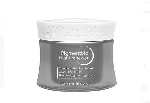 Bioderma Pigmentbio Nemlendirici Gece Bakım Kremi