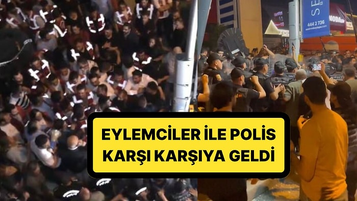 Yeni Akit'in Önü Karıştı: Siyah Çelenk Bırakmak İsteyen Eylemcilere Polis Müdahalesi