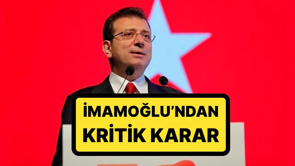 Ekrem İmamoğlu&apos;ndan Beklenmedik Duruşma Kararı &quot;Duruşma Yeri 24 Saat Kala Değiştirildi&quot;