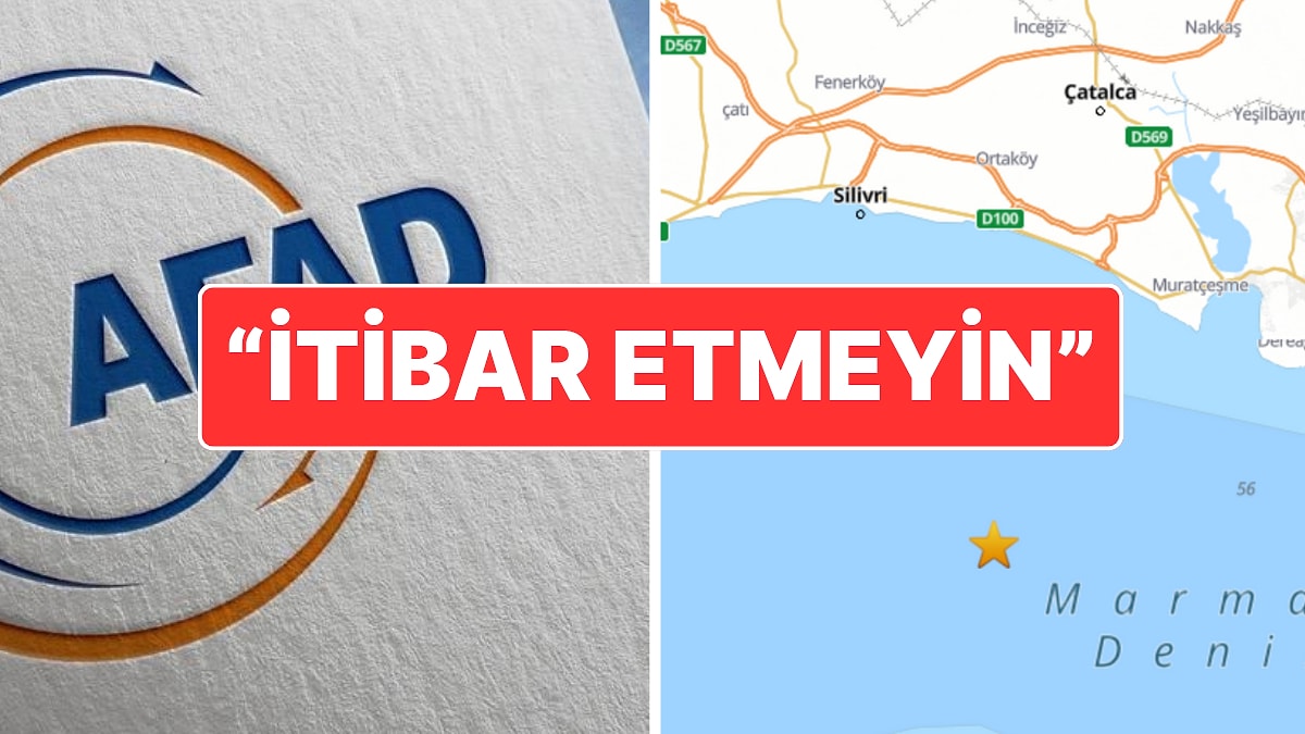 AFAD&apos;dan Açıklama Geldi: Gece Telefonlara Gelen Deprem Bildirimi Korku Yaratmıştı