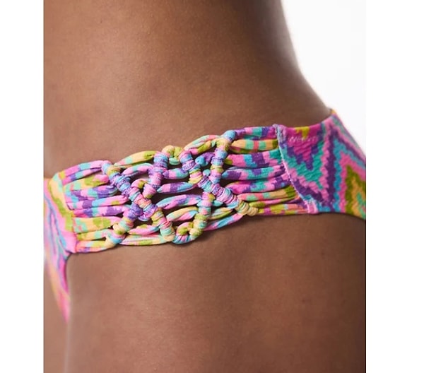 Penti Zigzag Makrome Düşük Bel Bikini Altı