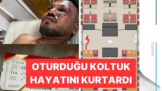 Hindistan'da Düşen Uçaktan Sağ Çıkan Tek İsim Nasıl Kurtuldu?