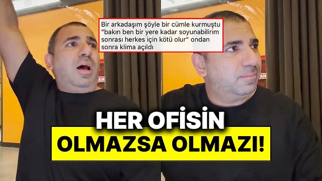 Her Ofiste Yaşanan Klima Kavgasına İlker Gümüşoluk’tan Güldüren Parodi