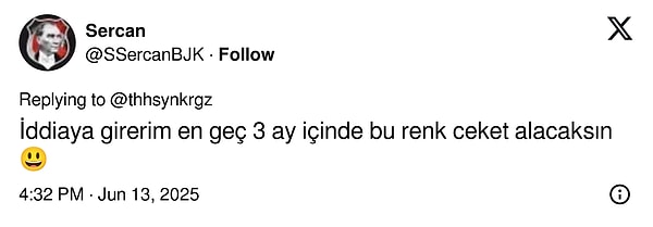 X kullanıcılarının yorumlarından birkaçı şöyle oldu👇🏻