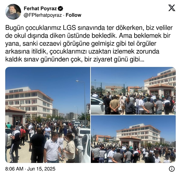 Bir paylaşımda ise uygulamanın yol açtığı sorunlar uzunca anlatıldı.