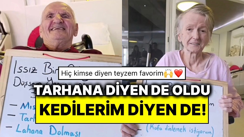 Fizyoterapi Merkezindeki Yaşlılara “Issız Adaya Düşsen Yanına Alacağın Üç Şey Ne Olurdu?” Sorusu Soruldu