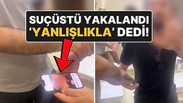 Olay, Kartal'daki bir alışveriş merkezinin kadınlar tuvaletinde geçtiğimiz gün meydana geldi.
