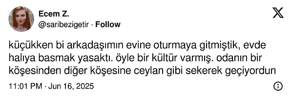 Evde neden halı var o zaman?