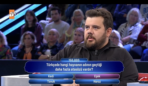 Anlı, 1 milyon lira kazandıran soruda yarışmacılara kafa karıştıran bir soru sordu. Görseli