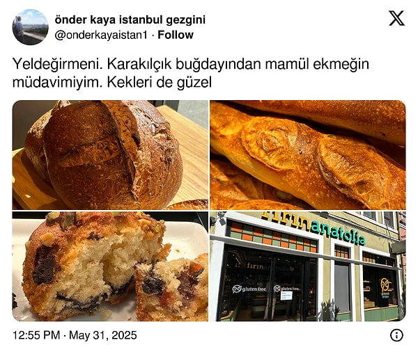 Ekmekler, kekler...
