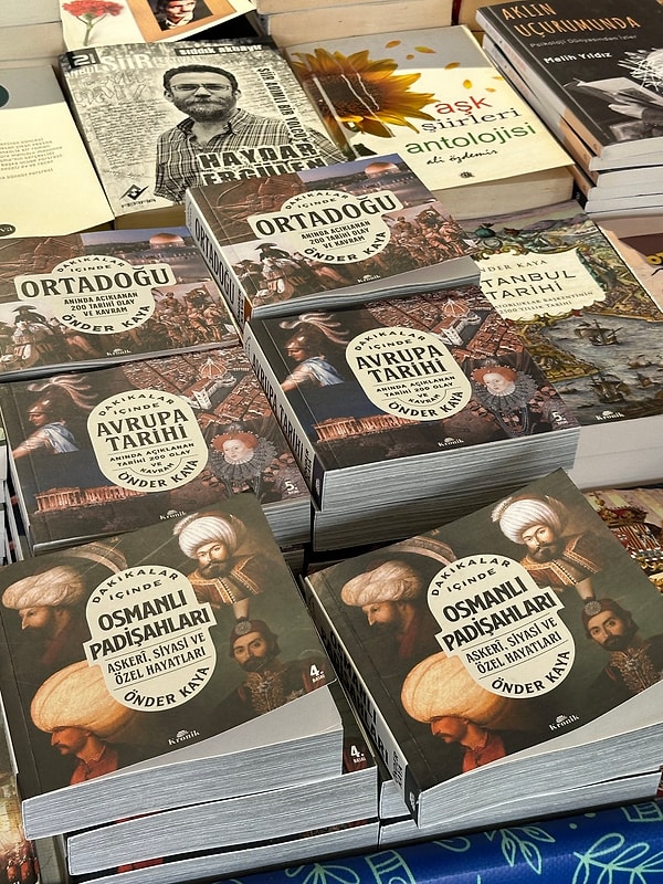 İstanbul ve tarihi üzerine sekiz farklı kitap! Görseli