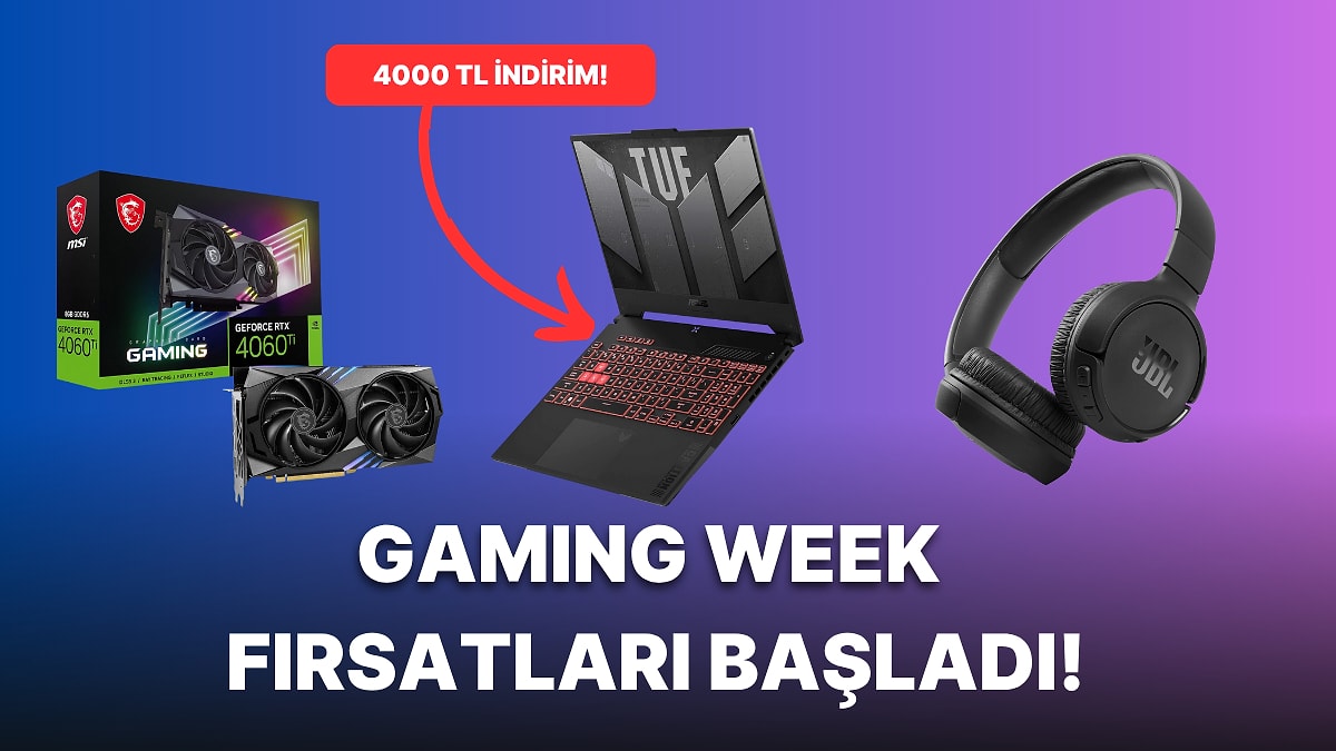 Oyun Tutkunlarına Müjde: Amazon&apos;da Gamer&apos;lara Özel İndirimler Başladı!