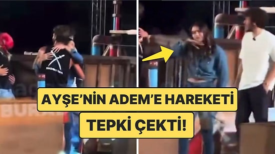 Survivor'da Şampiyon Açıklandıktan Sonra Ayşe'nin Adem'e Yaptığı Hareket Tepki Çekti!
