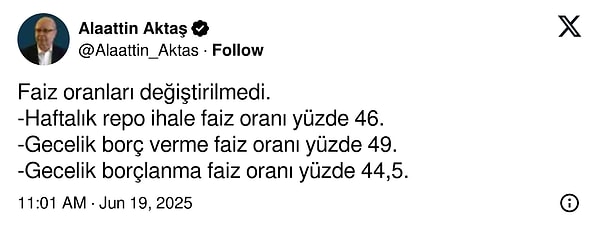 Ekonomi gazetecisi Alaattin Aktaş: