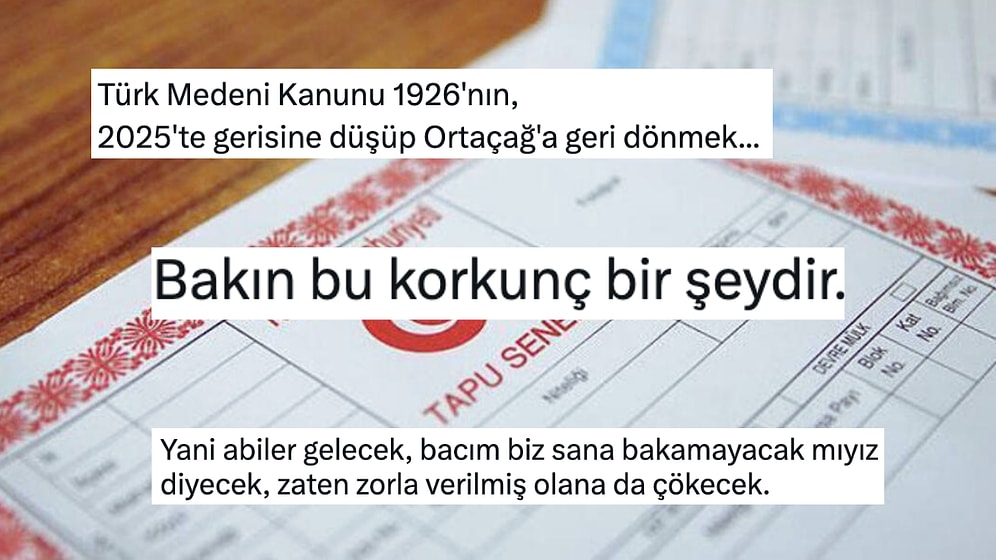 Miras Paylaşımında Eşitlik Değil, Anlaşma Dönemi: Kadınlardan Tepkiler Yükseliyor!