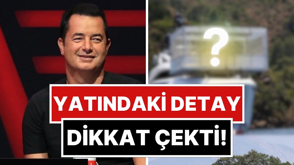 Acun Ilıcalı'nın 20 Milyon Euro'luk Yatı Göcek'te Görüntülendi: Yatına Eklettiği Yeni Detay Dikkat Çekti!