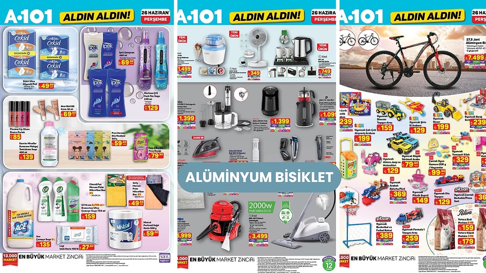 A101'e Piranha Basınçlı Yıkama Makinesi Geliyor! 26 Haziran 2025 A101 Aldın Aldın Kataloğu