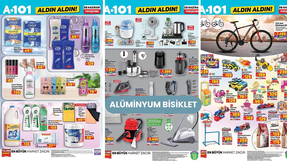 A101'e Piranha Basınçlı Yıkama Makinesi Geliyor! 26 Haziran 2025 A101 Aldın Aldın Kataloğu