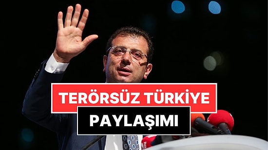Ekrem İmamoğlu'dan ''Terörsüz Türkiye'' Mesajı: Barışın Yolu Türkiye Cumhuriyeti'nin Yoludur