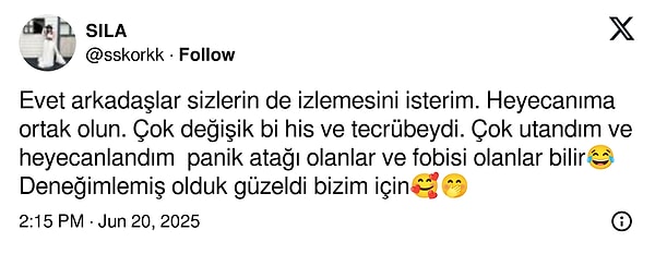 "Şu hikayeyi paylaşmazsın ya" şeklinde eleştiri alan Korkmaz, bu defa yarışmada yaşadığı heyecan hakkında açıklama yaptı.