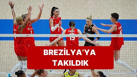 Filenin Sultanları, Zorlu Rakibi Brezilya'ya Diş Geçiremedi: 1-3