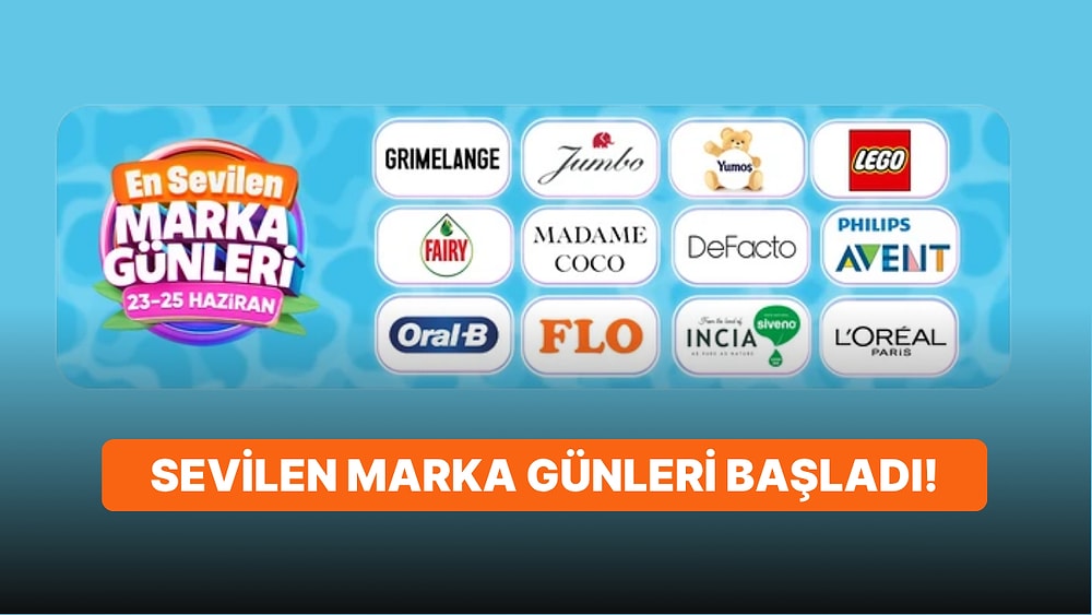 Marka Günleri Başladı! Sevilen Markaların İndirimli Ürünleri Burada